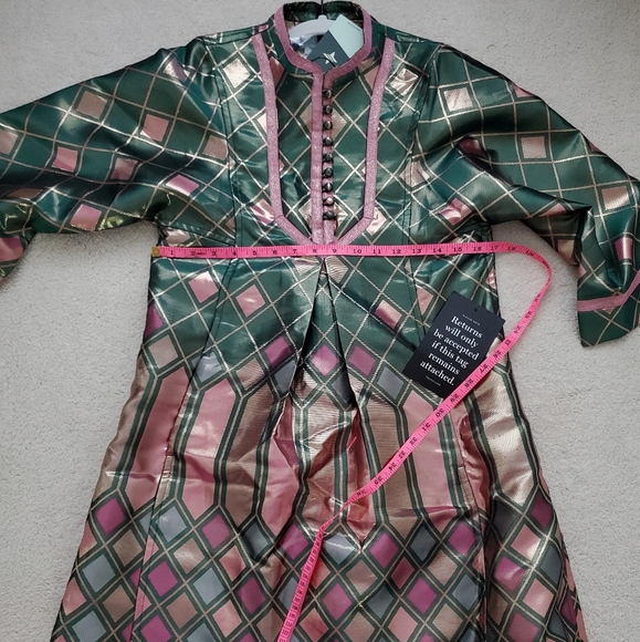 SOLD NWT Tuckernuck Metallic Mosaic Indre Dress szXS - Picture 6 of 15